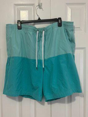 Sonoma Mens XXL Turquoise Shorts